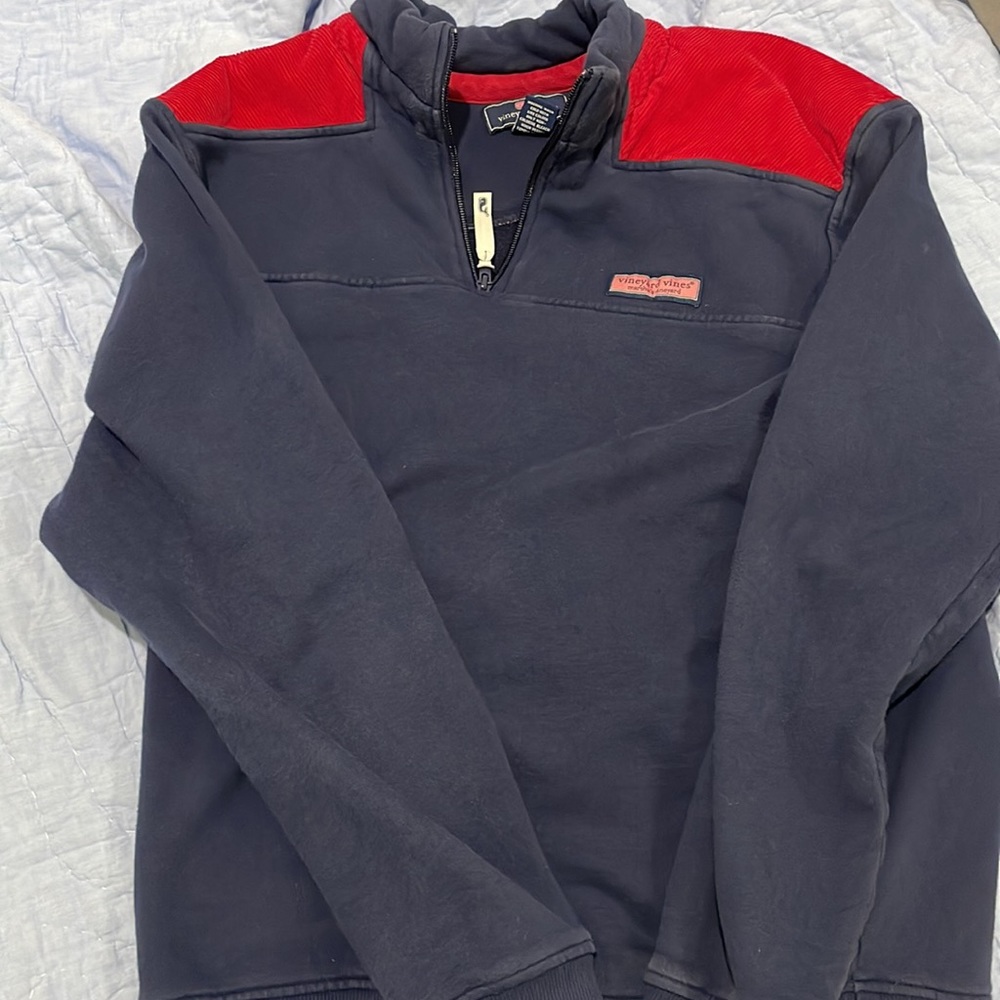Vineyard vines quarter zip sweater